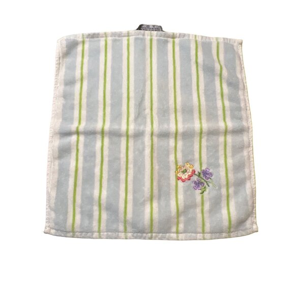 Vintage Longaberger Mixed Bouquet Replacement Wash Cloth 13" x 13" - Picture 1 of 4